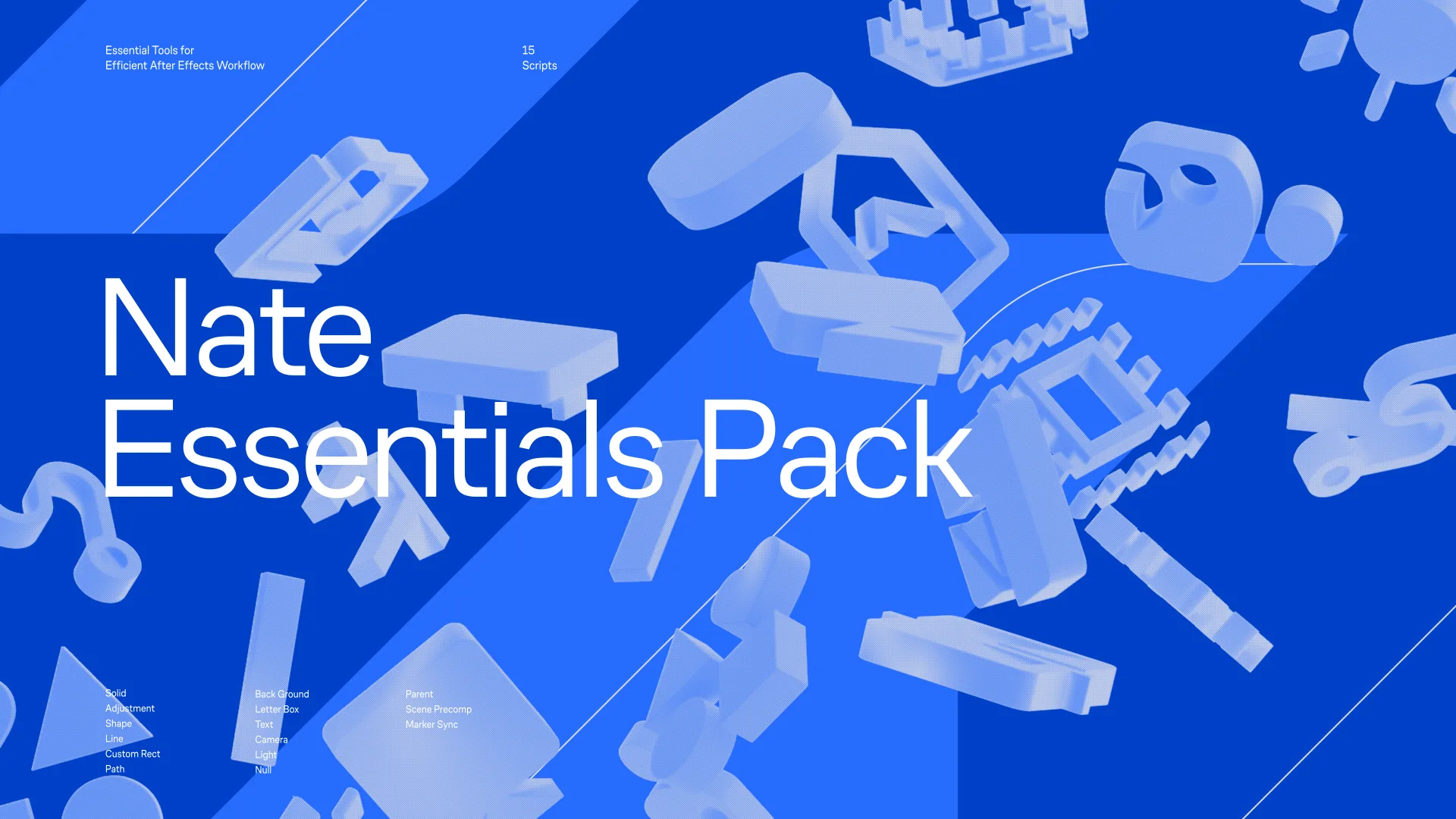 基本作業効率化のための自作AEスクリプトをまとめました